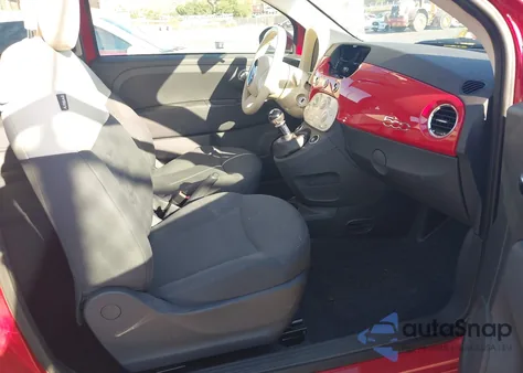 2012 Fiat 500 Pop from USA, damaged, VIN 3C3CFFARXCT127684